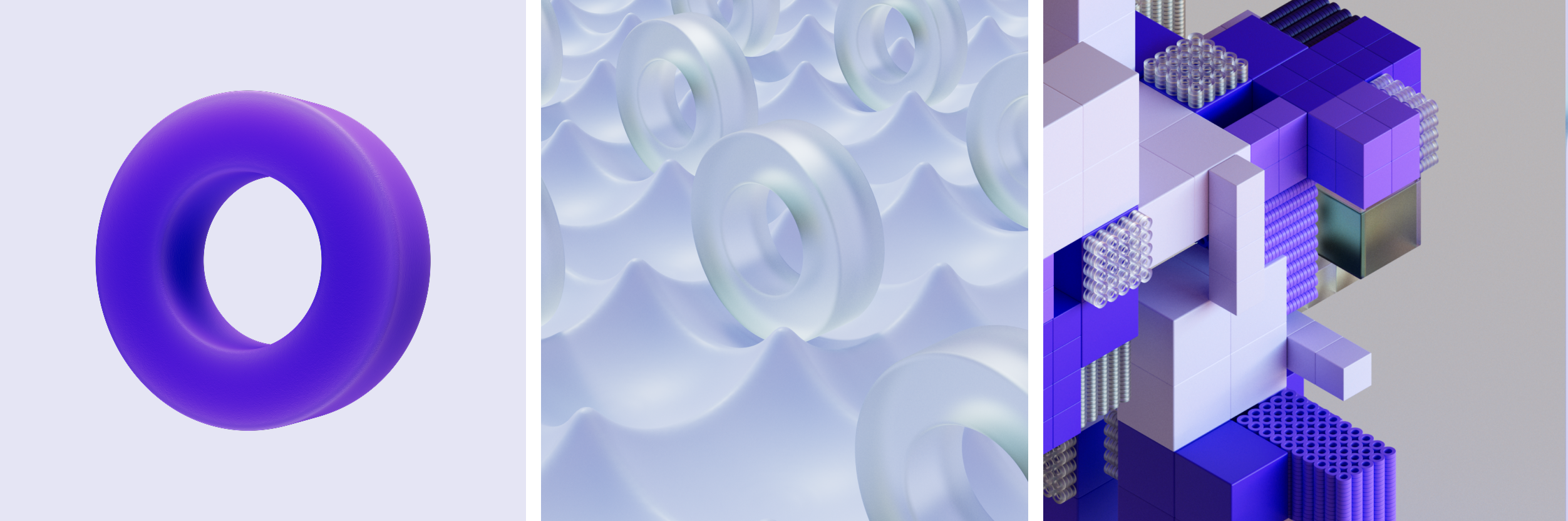 ONMO 3D iconography and illustrations