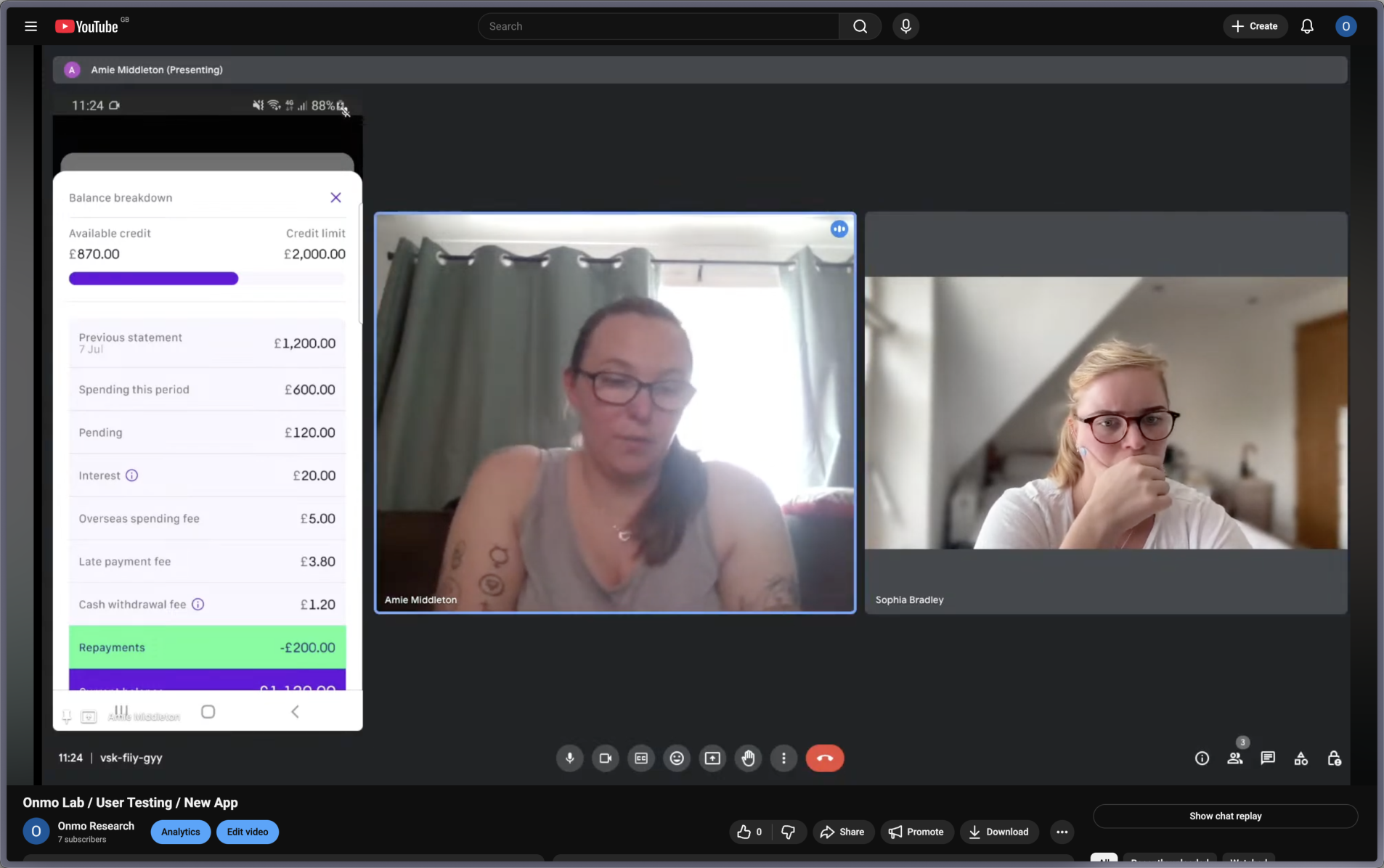 Remote testing participants